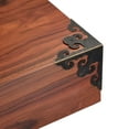 thumbnail image 5 of Uxcell 50x50x50mm Metal Box Corner Protectors Edge Guard Iron Bronze Tone 20pcs, 5 of 5