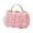 Pink, variant on Abbracc Flower Handbag Portable Ladies Shoulder Bag for Cellphone Keys Lipstick Prom Black