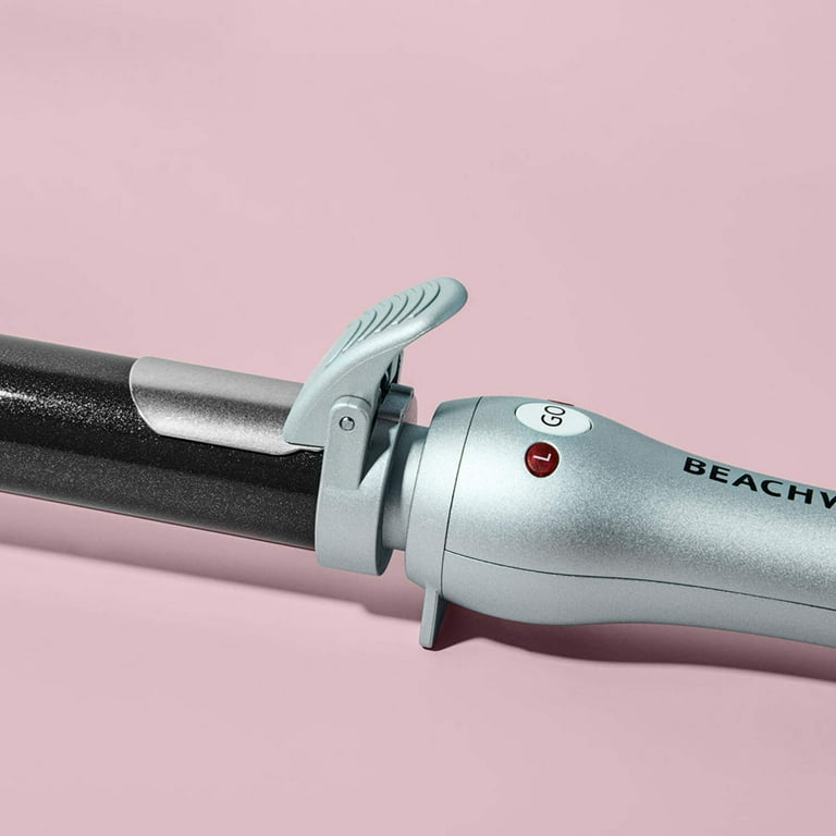 The Beachwaver Co. Pro Series 1.25 Rotating Curling Iron for All Hair Types Silver