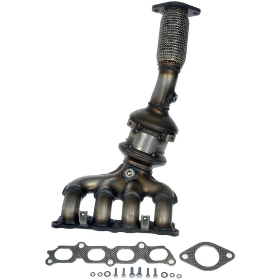 Dorman 674-927 Catalytic Converter with Integrated Exhaust Manifold for Specific Ford Models, Natural