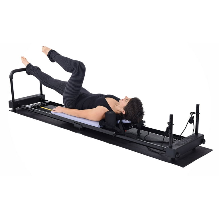 AeroPilates Foldable Reformer 4420 , Four-Cord Resistance , Free-Form  Cardio Rebounder , Includes Four Workout DVDs 
