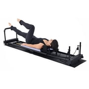 AeroPilates Foldable Reformer 4420, Four-Cord Resistance with Cardio Rebounder, 63 lbs, Wister