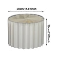 thumbnail image 3 of Roman Column Pedestal Foldable Cardboard Cylinder Stands,Paper Display Stands,Strong Load Bearing Capacity,For Catering Jewelry Wedding，Party Banquet Decor White, 3 of 5