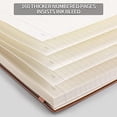 thumbnail image 2 of Cuaderno de notas AHGXG - 320 pág., tamaño B5, grueso, mujeres, papel 100 GSM, tapa blanda cuero sintético, trabajo y escuela, 7.6'' X 10'' - Rosa, 2 of 3