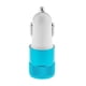 thumbnail image 1 of Methold 2.1A 1A Aleación 2 puertos USB de coche USB dual de carga inteligente universal para para teléfono móvil Android Electrónica Azul, 1 of 5