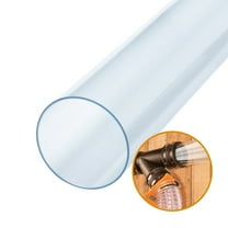 POWERTEC Clear Pipe, 6-Inch x 36-Inch Long, Rigid Plastic Tubing (70274)