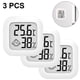 thumbnail image 2 of 3-pack inomhus termometer hygrometer mätare Di, 2 of 5