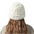 thumbnail image 4 of Luxalzxs Winter Hats for Women Faux Fur Warm Fluffy Knit Crochet Beanie Cap Outdoor Ear Cover, 4 of 5