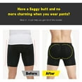 thumbnail image 5 of LALAMELON Men's Padded Underwear Butt Lifter Shapewear Boxer Brief Hip Enhancer with 4 Removable Pads, 5 of 7