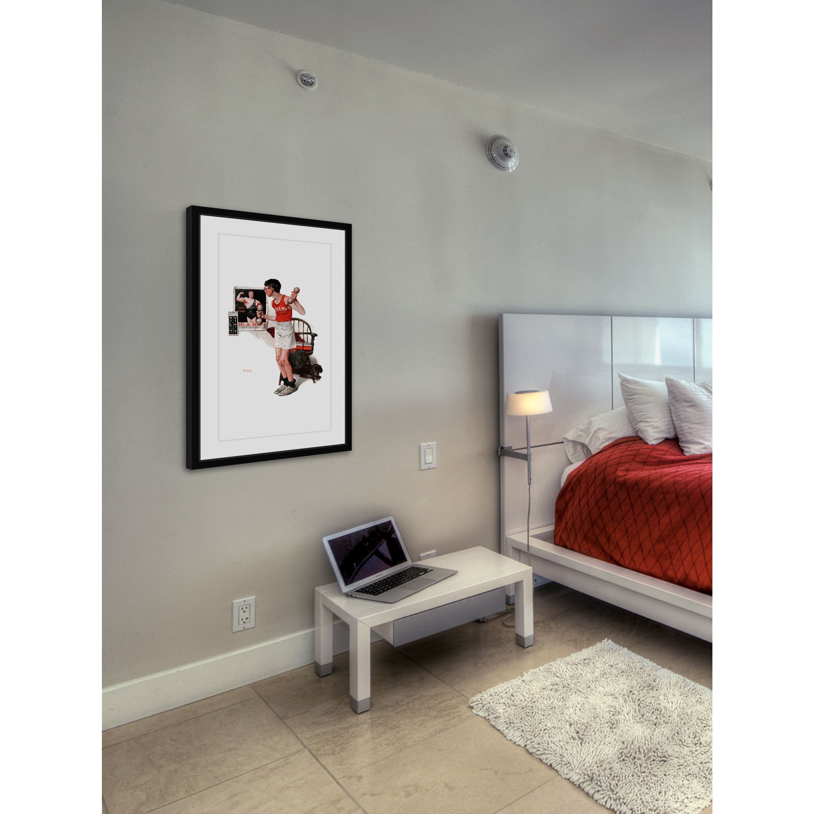 Marmont Hill "Champ" by Norman Rockwell Framed Art Print