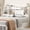 White No Soft-pack, variant on Someet Queen Headboard with Storage, Bookcase Headboards with 2 USB & 2 Type-C Port & Power Outlets & LED Light, Durable and Sturdy, White