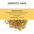 thumbnail image 4 of Pinky Up Confetti Cake - Loose Leaf Fall Flavored Tea, Herbal Tea Caffeine Free, Low Calorie & Gluten Free, 2.5 Ounce Tin, 25 Servings, 4 of 10