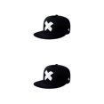 thumbnail image 3 of Minnieouse Gorro de algodón duradero y moderno para mantenerse protegido del sol gorra de béisbol estilo deportivo de moda blanco ajustable blanco ajustable 2Conjunto, 3 of 6