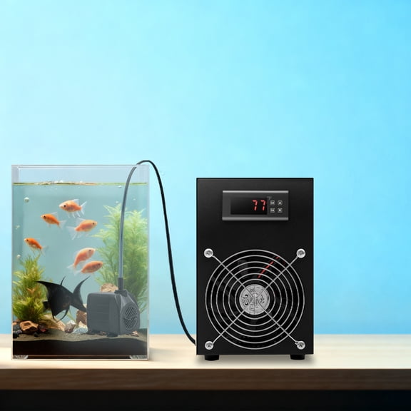 Aquarium Chiller 16gal/60L Water Chiller for Hydroponics System Refrigeration