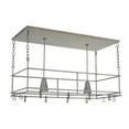 thumbnail image 3 of Meyda Tiffany 121711 48" L Spartan Pot Rack - Silver, 3 of 4