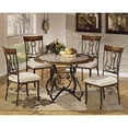 thumbnail image 4 of Ashley Furniture Signature Design - Hopstand Dining Room Side Chair - Harp Back - Set of 4 - Brown, 4 of 5