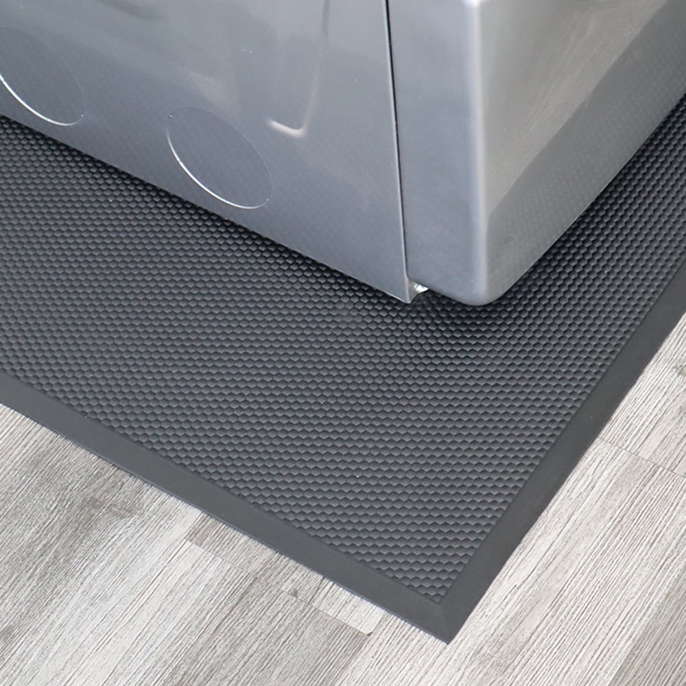 Rubber-Cal Rubber "Washer and Dryer Mat" - 5mm x 32" x 29"