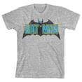 thumbnail image 6 of Batman Classic Emblem Youth Athletic Gray Graphic Tee-XL, 6 of 7