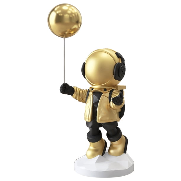 Adorno de astronauta Creative Chic Craft Estatua Arte Regalos perfectos para la oficina en el hogar JShteea El nuevo