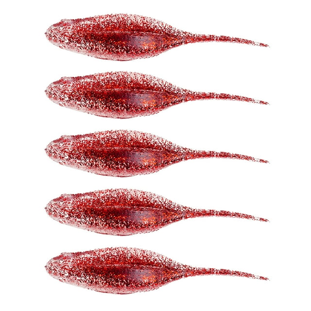 CSChome Lure Baits Fishing Baits Simulation Design Bright Color Soft High Toughness Flexible TPR Saltwater Freshwater Lures