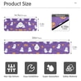 thumbnail image 3 of Yayeee Faucet Mat for Kitchen Sink 30" Diatomite Long Splash Guard Pad, Halloween Purple Ghosts, 2 Pack, 3 of 7