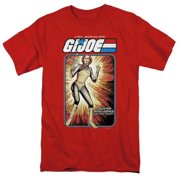 G.I. Joe T-Shirt Carlett Card Unisex Graphic Tee For Men & Women