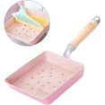 thumbnail image 3 of Omelet Pan Non-Stick Egg Pan Square Pan Handle Small Frying Pan, 3 of 5
