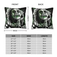 thumbnail image 2 of Beetlejuice Square Pillow Case Pillow Holder Soft Decorative Pillow Sham Cushion Cases Pillowcase 16"X16", 2 of 7
