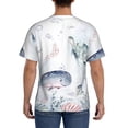 thumbnail image 2 of Naloa Sea Animals Men's T-Shirt Sport T-shirt Men's Basic Tee Casual Men's Shirt, Round Neck, Short Sleeves - X-Large, 2 of 5