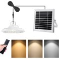 thumbnail image 1 of 100Leds 1200LM Indoor Outdoor Solar Light,3 Mode Solar Hanging Light,Adjustable Solar Panel,4 Brightness, 1 of 4