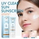 thumbnail image 1 of Promociones Protector solar facial transparente, protector solar facial hidratante con esencia solar, No deja sensación pegajosa, protector solar de tamaño de viaje contra los rayos UVB, 50g, 1 of 3