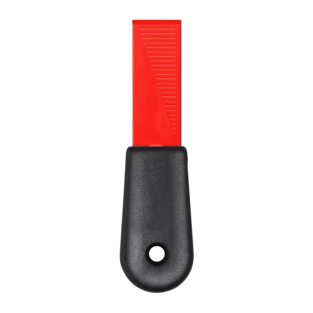 Raspador Limpieza Plástico 2 en 1 Multifunción para Casera () Rojo