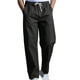 thumbnail image 1 of Pantalones largos para hombre, casuales, de moda, lisos, de pierna recta, con cordón y cintura elástica, 1 of 3
