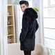 thumbnail image 1 of Abrigo cálido de invierno para hombre, abrigo de piel de moda informal, abrigo largo de piel gruesa, gabardina de gran tamaño para hombre, 1 of 6