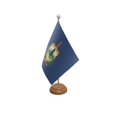 thumbnail image 1 of Bandera de mesa Flagtex Vermont 22,5 x 15 cm con base de madera, 1 of 1