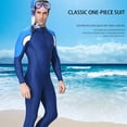 thumbnail image 4 of Apmemiss Gifts for Dad Clearance Men Snorkeling Surfing Diving One-piece Wetsuit Swim Suit Clearance Sales, 4 of 4