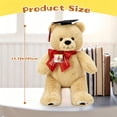 thumbnail image 3 of Tezituor 17.7'' Graduation Teddy Bear 2026 Stuffed Animal with Doctoral Cap and Sash Graduation Stuffed Bear Plush Toy, 3 of 6
