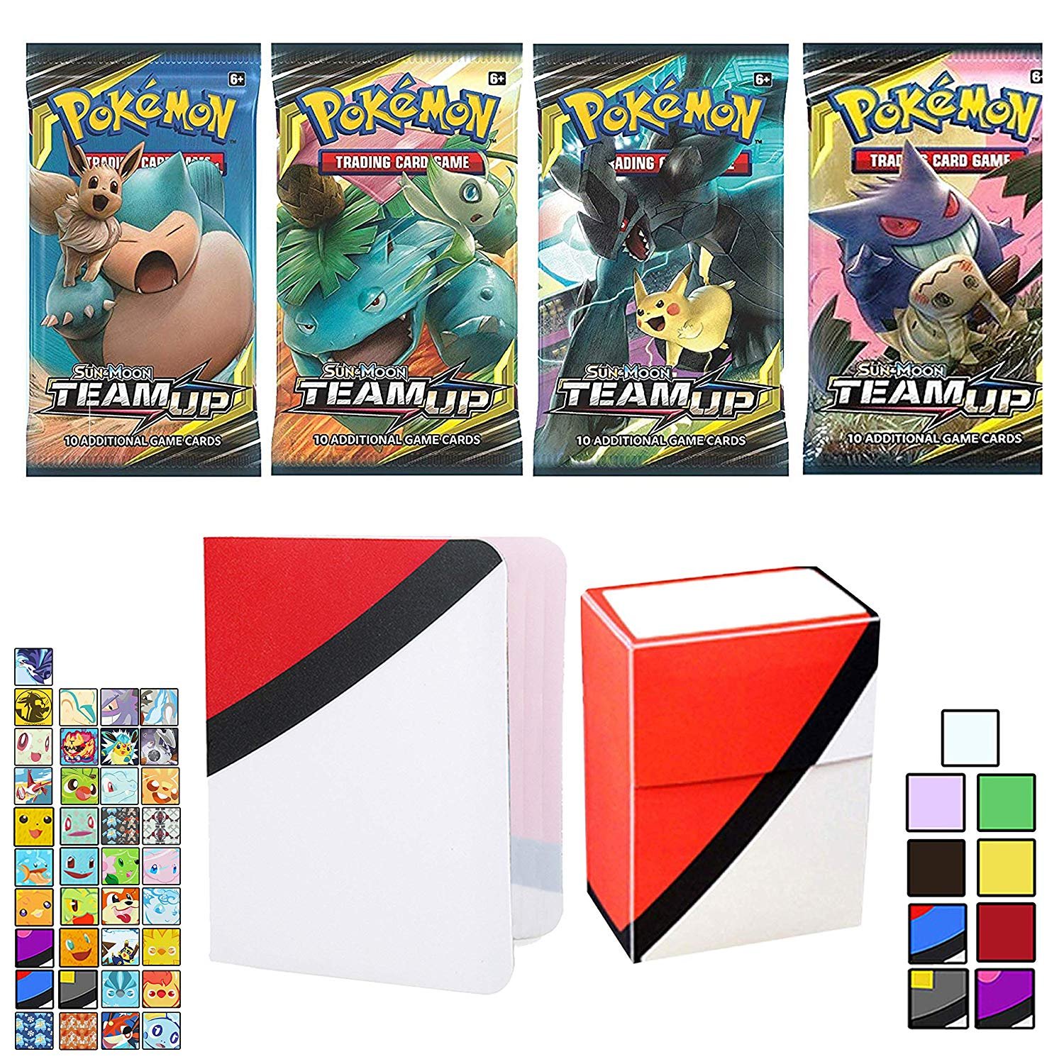 Totem World 1 Sun and Moon Team Up Booster Pack with a Inspired Mini ...