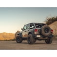 thumbnail image 5 of RockTrix RT109 17 inch Wheel Compatible with Jeep Wrangler JK JL 17x9 5x5 Wheels (-12mm Offset, 4.5in Backspace) 5x5 PCD, 71.5mm Bore, Black Wheels, Also fits Gladiator JT Rims, 5 of 8