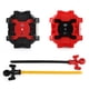 thumbnail image 3 of Peonzas 4D Baoblaze Lanzador de Cordón de Doble Dirección Plástico Rojo, 3 of 8