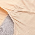 thumbnail image 6 of Siminsem 8 Pack Leakproof Underwear for Women Incontinence Panties for Elderly Over 60 High Waisted Cotton Washable Bladder Protection Briefs for Seniors Daily Wear,Red,XL, 6 of 6