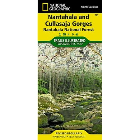 National geographic maps: trails illustrated: nantahala and cullasaja gorges [nantahala national for: