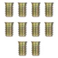 thumbnail image 3 of tamizeot Lot de 10 Écrous d'Insertion avec Filetages Intérieurs Extérieurs pour Garde-Robe Table M8 Écrous Filetés Hexagonaux Encastrés Fixation de Meubles, 3 of 6