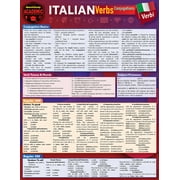 Italian Verbs - Conjugations : a QuickStudy Laminated Reference Guide (Edition 1) (Other)