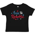 thumbnail image 3 of Inktastic 4th of July Free to Sparkle in Red White and Blue Boys or Girls Baby T-Shirt, 3 of 5