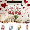 thumbnail image 2 of PEIBang Valentine's Day Kitchen Towels,Happy Valentines Flowers Dish Towel Decorative Hand Cloths for Kitchen Bathroom Decoration,Housewarming Gifts, 2 of 6