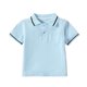 thumbnail image 1 of Odeerbi Camisas de Golf de Algodón de Niños y Niñas de Color Sólido Uniforme de La Escuela Botón de Solapa Camisas de Tenis de Manga Corta Con Bolsillo, 1 of 9