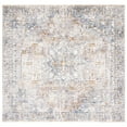 thumbnail image 6 of SAFAVIEH Moondust Ian Oriental Polyester Area Rug, Ivory/Blue, 4' x 6', 6 of 10