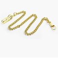 thumbnail image 3 of Pocket Watch Chains For Men, Vest Chain Accessories, Color: Gold, 3 of 5