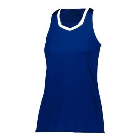 Augusta L Girls Crosse Jersey Navy/White 1679